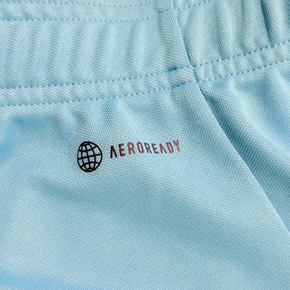 Adidas Track Pants Mens XL Blue AEROREADY Entrada Training Tapered 3 Stripe - Picture 4 of 12